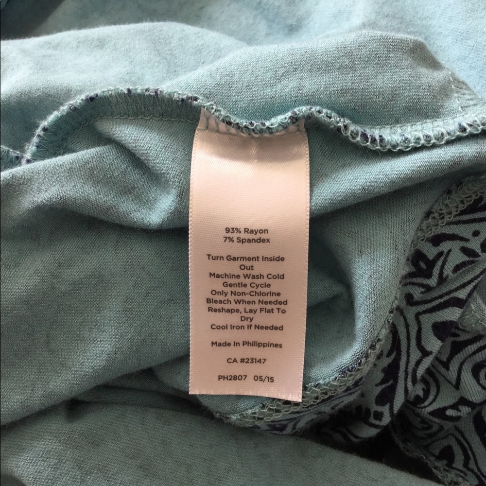 Talbots Wrap Top Long Sleeves Size XL - Picture 8 of 8